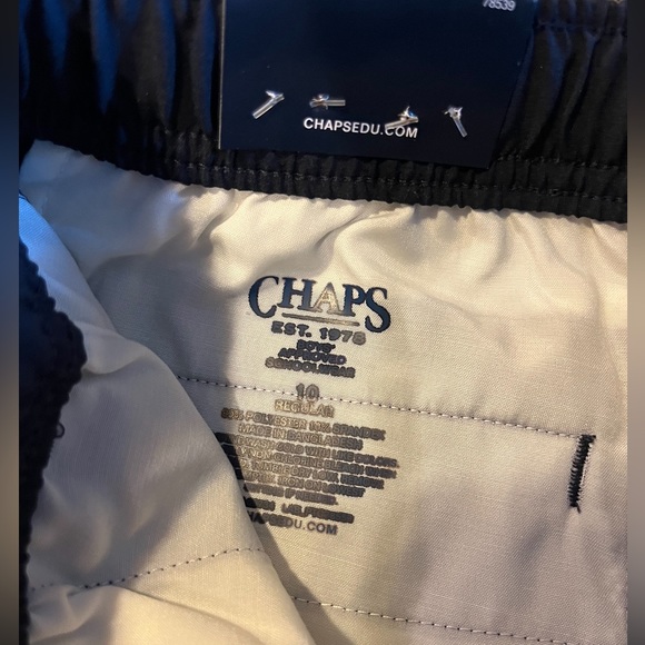 CHAPS Boys navy blue cargo shorts. School approved 10 Regular NWT - Picture 8 of 11